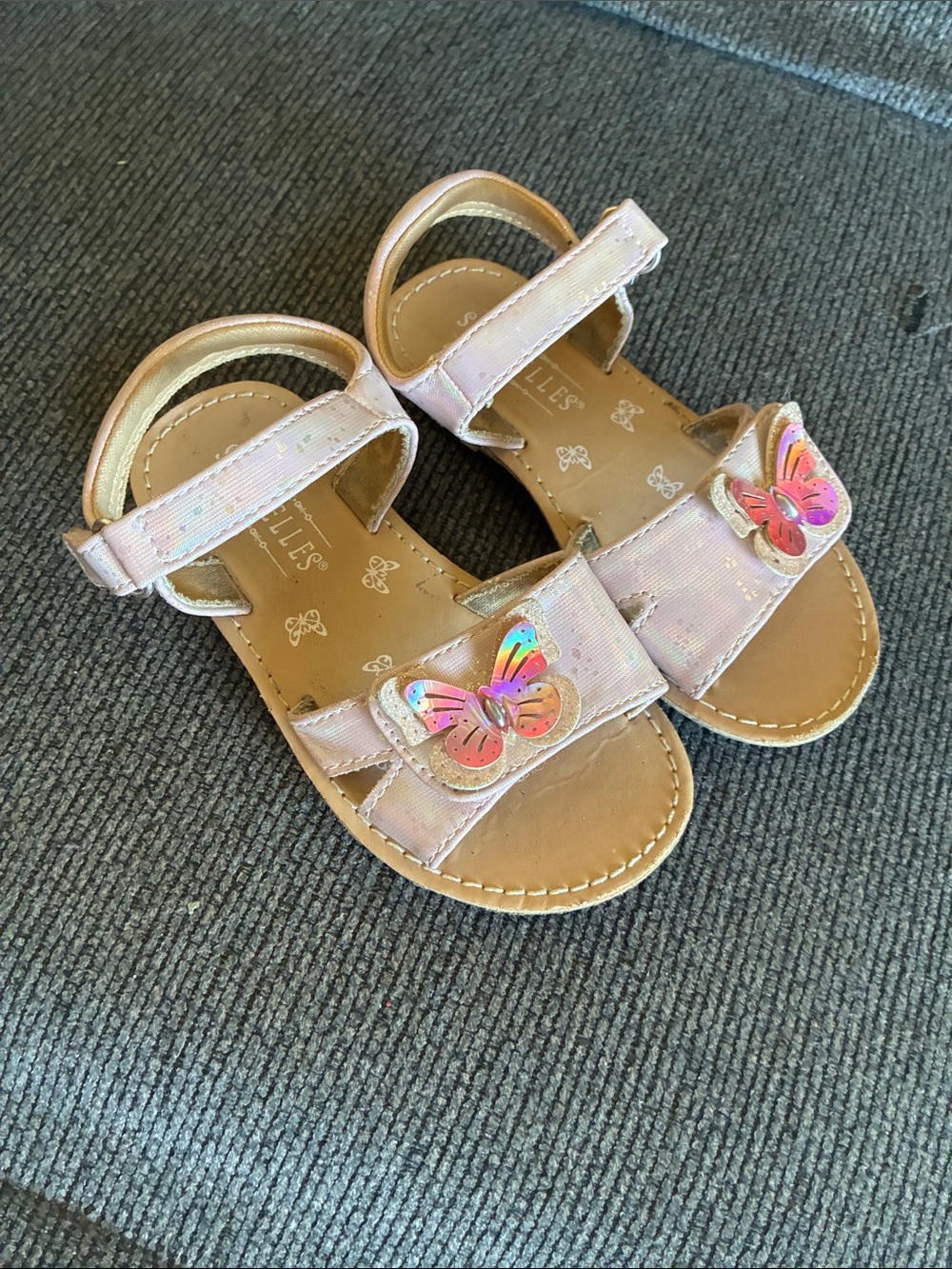 🛍️BOGO🛍️ Size 8 Toddler Butterfly Sandals